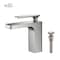Kibi Infinity Single Handle Bathroom Vanity Sink Faucet with Pop Up Drain C-KBF1006BN-KPW100BN - alternate 1
